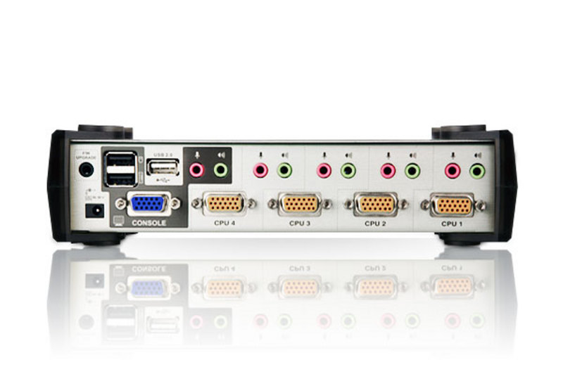 CS1734B – 4-Port PS/2-USB VGA/Audio KVMP™ Switch with OSD – ATEN VIETNAM