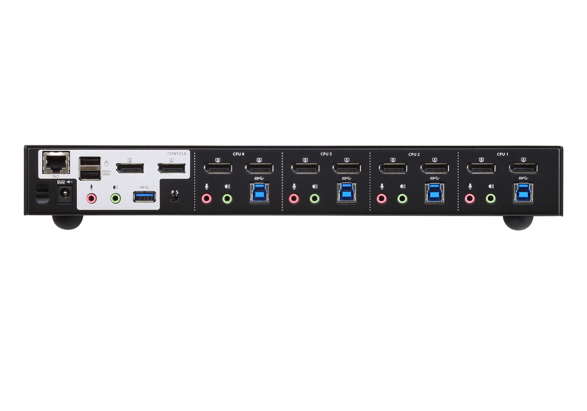 CS1944DP – 4-Port USB 3.0 4K DisplayPort Dual Display KVMP™ Switch ...