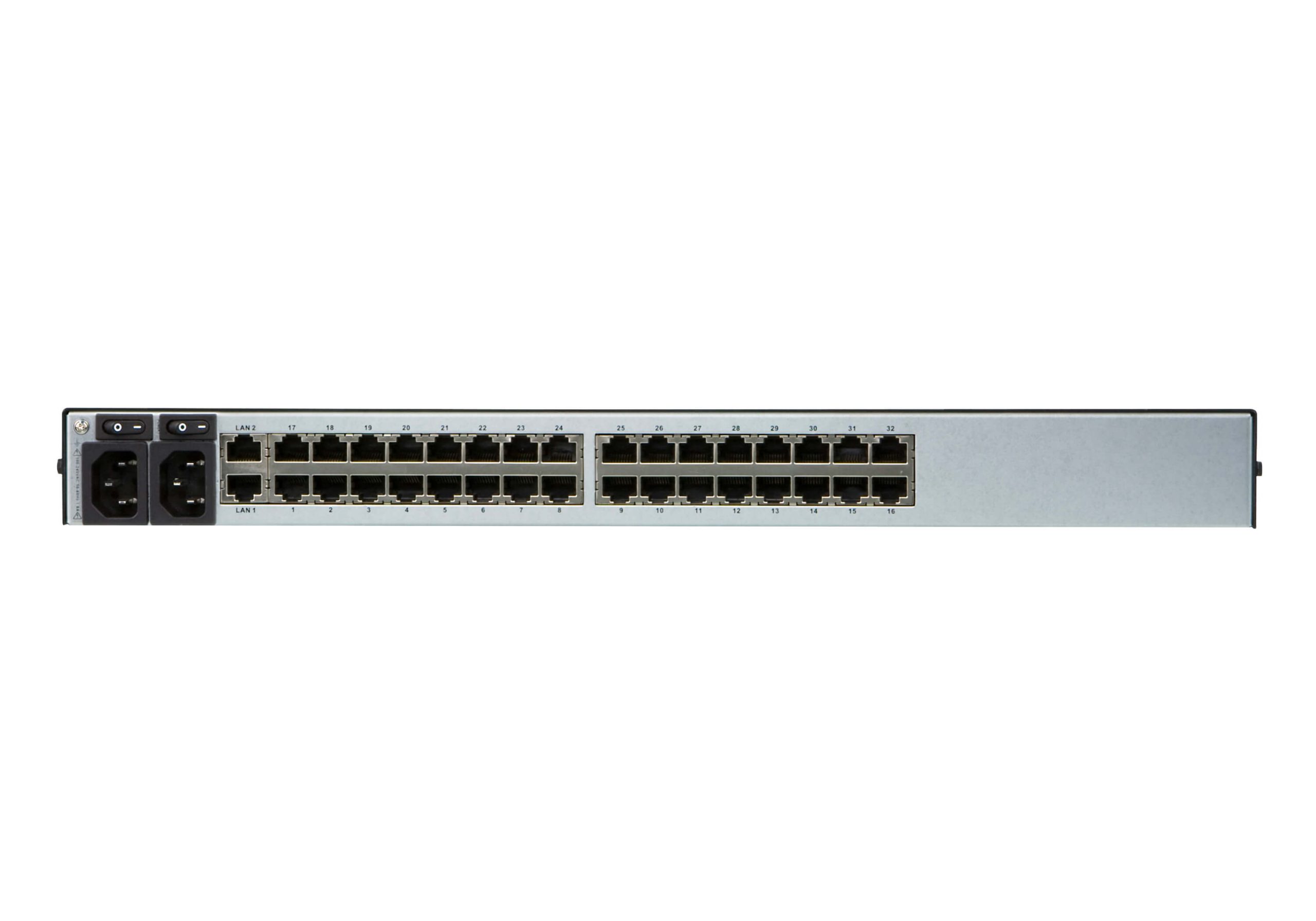 Console Router 32 SN0132CO -32-Port Serial Console Server with Dual Power/LAN – ATEN VIETNAM